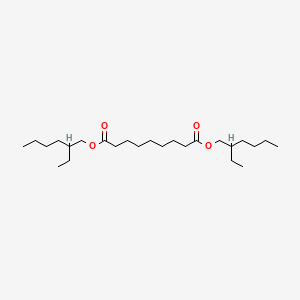 Bis(2-ethylhexyl) nonanedioate chemical structure (CAS 103-24-2)