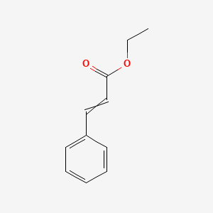 Ethyl 3-phenylacrylate chemical structure (CAS 103-36-6)