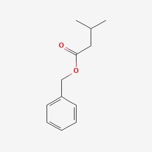 Benzyl 3-methylbutanoate chemical structure (CAS 103-38-8)