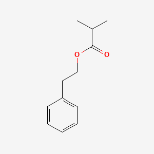 Phenethyl isobutyrate chemical structure (CAS 103-48-0)