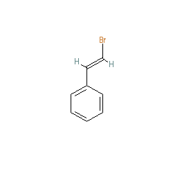 (2-Bromovinyl)benzene chemical structure (CAS 103-64-0)