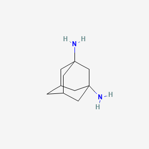 Adamantane-1,3-diamine chemical structure (CAS 10303-95-4)