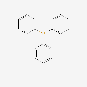 Diphenyl(p-tolyl)phosphine chemical structure (CAS 1031-93-2)