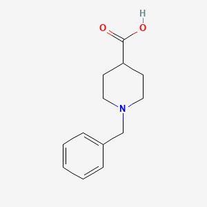 1-Benzylpiperidine-4-carboxylic acid chemical structure (CAS 10315-07-8)