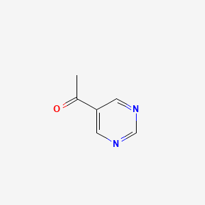 5-Acetylpyrimidine chemical structure (CAS 10325-70-9)