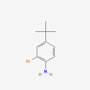 2-Bromo-4-(tert-butyl)aniline chemical structure (CAS 103273-01-4)