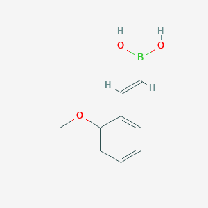 (E)-(2-Methoxystyryl)boronic acid chemical structure (CAS 1032737-74-8)