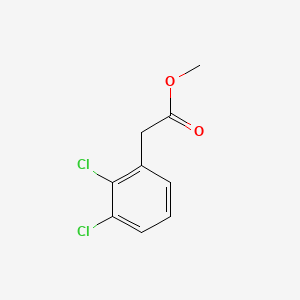 Methyl 2,3-Dichlorophenylacetate chemical structure (CAS 10328-87-7)
