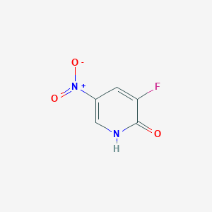 3-Fluoro-5-nitropyridin-2(1H)-one chemical structure (CAS 1033202-14-0)