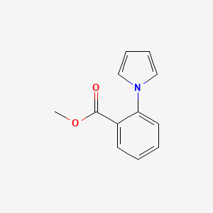 Methyl 2-(1H-pyrrol-1-yl)benzoate chemical structure (CAS 10333-67-2)