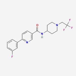 HPGDS inhibitor 1 chemical structure (CAS 1033836-12-2)