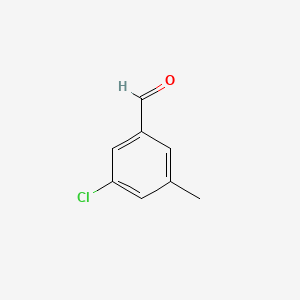 3-Chloro-5-methylbenzaldehyde chemical structure (CAS 103426-20-6)