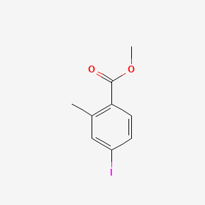 Methyl 4-iodo-2-methylbenzoate chemical structure (CAS 103440-53-5)