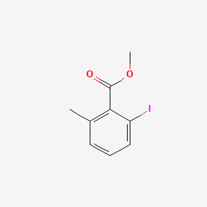 Methyl 2-iodo-6-methylbenzoate chemical structure (CAS 103440-55-7)