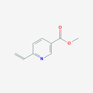 Methyl 6-vinylnicotinate chemical structure (CAS 103440-76-2)