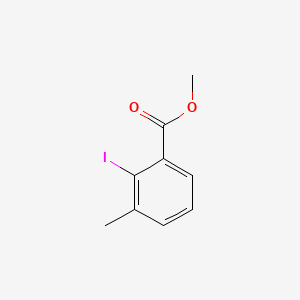 Methyl 2-iodo-3-methylbenzoate chemical structure (CAS 103441-60-7)