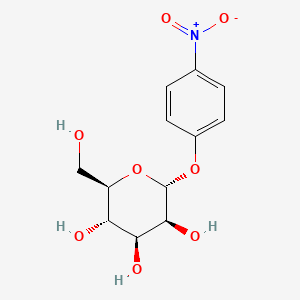 4-Nitrophenyl a-D-mannopyranoside chemical structure (CAS 10357-27-4)