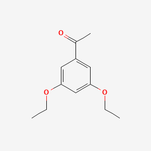 1-(3,5-Diethoxyphenyl)ethanone chemical structure (CAS 103604-53-1)