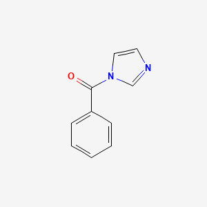 (1H-Imidazol-1-yl)(phenyl)methanone chemical structure (CAS 10364-94-0)