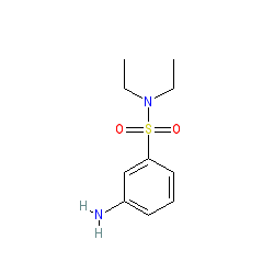 3-Amino-N,N-diethylbenzenesulfonamide chemical structure (CAS 10372-41-5)