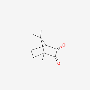 1,7,7-Trimethylbicyclo[2.2.1]heptane-2,3-dione chemical structure (CAS 10373-78-1)