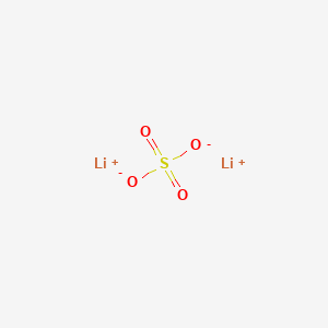 Lithium sulfate chemical structure (CAS 10377-48-7)