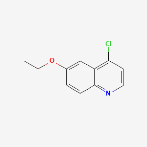4-Chloro-6-ethoxyquinoline chemical structure (CAS 103862-63-1)
