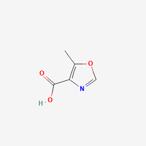 5-Methyloxazole-4-carboxylic acid chemical structure (CAS 103879-58-9)