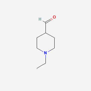 1-Ethylpiperidine-4-carbaldehyde chemical structure (CAS 1039415-48-9)