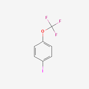 1-Iodo-4-(trifluoromethoxy)benzene chemical structure (CAS 103962-05-6)