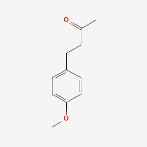 4-(4-Methoxyphenyl)-2-butanone chemical structure (CAS 104-20-1)