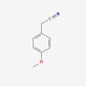4-Methoxyphenylacetonitrile chemical structure (CAS 104-47-2)