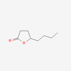 5-Butyldihydrofuran-2(3H)-one chemical structure (CAS 104-50-7)