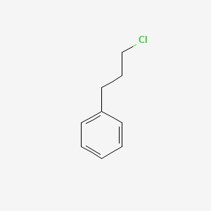 3-Phenylpropyl Chloride chemical structure (CAS 104-52-9)