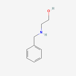 2-(Benzylamino)ethanol chemical structure (CAS 104-63-2)