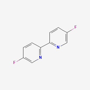5,5'-Difluoro-2,2'-bipyridine chemical structure (CAS 1041837-79-9)