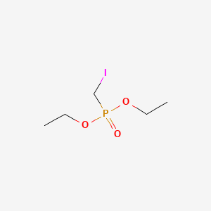 Diethyl (iodomethyl)phosphonate chemical structure (CAS 10419-77-9)