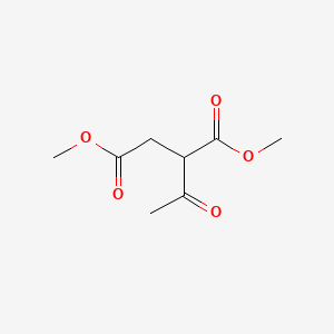 Dimethyl acetylsuccinate chemical structure (CAS 10420-33-4)