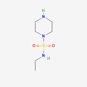 N-Ethylpiperazine-1-sulfonamide chemical structure (CAS 1042643-73-1)