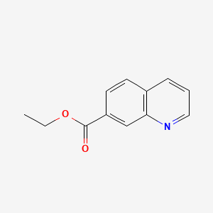Ethyl quinoline-7-carboxylate chemical structure (CAS 104294-00-0)