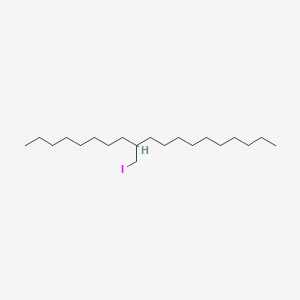 9-(Iodomethyl)nonadecane chemical structure (CAS 1043023-53-5)