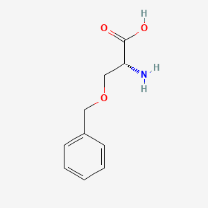 H-D-Ser(Bzl)-OH chemical structure (CAS 10433-52-0)