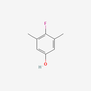 4-Fluoro-3,5-dimethylphenol chemical structure (CAS 1043450-63-0)