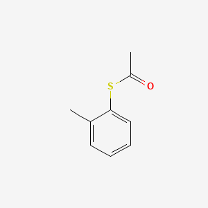 S-(o-Tolyl) ethanethioate chemical structure (CAS 10436-57-4)