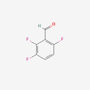 2,3,6-Trifluorobenzaldehyde chemical structure (CAS 104451-70-9)