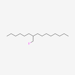 7-(Iodomethyl)pentadecane chemical structure (CAS 1044598-79-9)