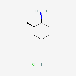 (1S,2S)-2-Methylcyclohexan-1-amine hydrochloride chemical structure (CAS 104485-19-0)