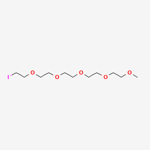 16-Iodo-2,5,8,11,14-pentaoxahexadecane chemical structure (CAS 104518-24-3)