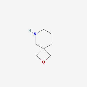 2-Oxa-6-azaspiro[3.5]nonane chemical structure (CAS 1046153-20-1)