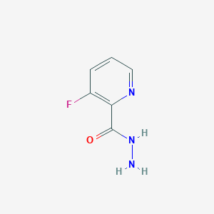 3-Fluoropicolinohydrazide chemical structure (CAS 1046156-06-2)